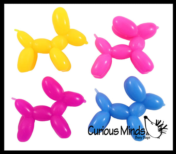 Mini Balloon Dog Stretchy Toy - Cute Squishy Sensory Fidget Toy - Party  Favors & Prizes