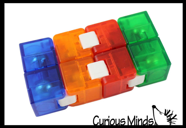 Heavy Infinity Cube - Magic Endless Folding Fidget Toy - Flip Over and