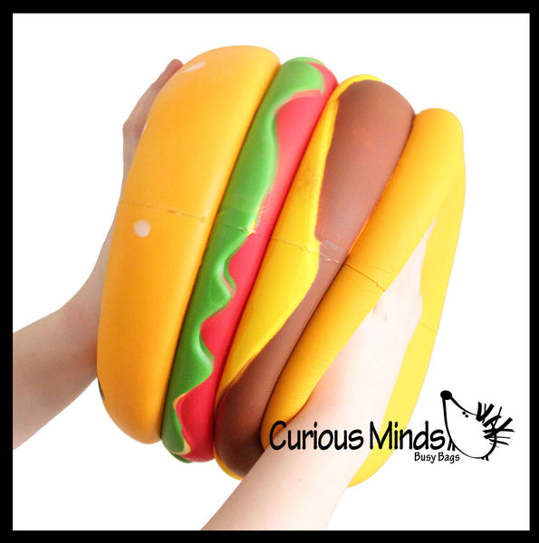 Jumbo best sale hamburger squishy