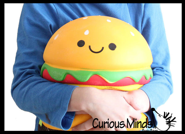 Squishy orders burger toy