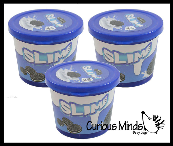 LAST CHANCE - LIMITED STOCK - Goldfish Slime Bucket - Clear Putty