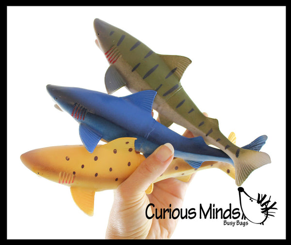 Large plastic hot sale shark