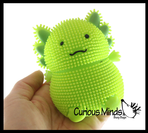 Axolotl Puffer Air- Filled Squeeze Stress Balls - Walking Fish - Senso ...