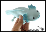 NEW - Large Axolotl Cute Sea Creatures Stretchy and Squeezy Toy - Soft Doh Filled - Fidget Stress Ball