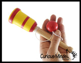 Ball and Cup Wooden Catch Ball Mexican Yo Yo Classic Toy Skill Trick