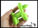 Mini Balloon Dog Doh Filled Stress Ball - Cute Squishy Sensory Fidget Toy - Party Favors & Prizes