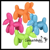 Mini Balloon Dog Doh Filled Stress Ball - Cute Squishy Sensory Fidget Toy - Party Favors & Prizes