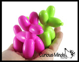 Mini Balloon Dog Doh Filled Stress Ball - Cute Squishy Sensory Fidget Toy - Party Favors & Prizes