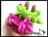 Mini Balloon Dog Doh Filled Stress Ball - Cute Squishy Sensory Fidget Toy - Party Favors & Prizes