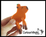 NEW - Capybara Bendable Fidget Toys - Cute Mini Wire Movable Animal Figurines - Party Favors, Prizes, Collectable