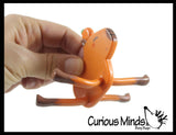 NEW - Capybara Bendable Fidget Toys - Cute Mini Wire Movable Animal Figurines - Party Favors, Prizes, Collectable