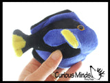 Cute Blue Tang Fish Plush Stuffed Animals- Adorable Mini Plushie