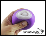 NEW - Bowling Pin in a Bowling Ball - Adorable Pop Up Fidget Toy - Cute Squeeze Fun Fidget - Unique OT Hand Strength, Fine Motor