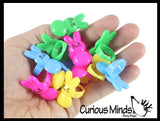 Easter Mix - Bunny Rings and Bunny Puppets - Fun Easter Party Favors Gifts Prizes