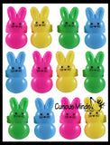 Easter Mix - Bunny Rings and Bunny Puppets - Fun Easter Party Favors Gifts Prizes