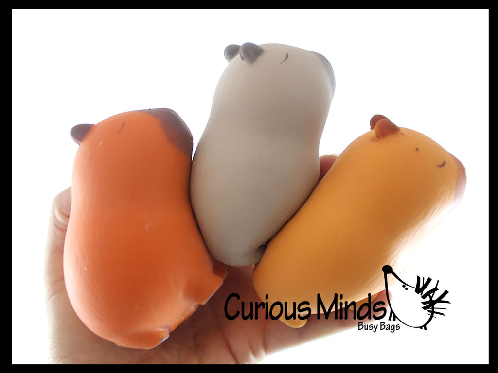 NEW - Capybara Squishy Squeeze Stress Ball Soft Doh Filling - Like Shaving Cream - Sensory, Fidget Toy