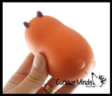 NEW - Capybara Squishy Squeeze Stress Ball Soft Doh Filling - Like Shaving Cream - Sensory, Fidget Toy