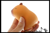 NEW - Capybara Squishy Squeeze Stress Ball Soft Doh Filling - Like Shaving Cream - Sensory, Fidget Toy