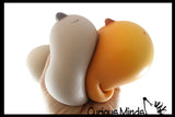 NEW - Capybara Squishy Squeeze Stress Ball Soft Doh Filling - Like Shaving Cream - Sensory, Fidget Toy