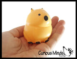 NEW - Capybara Splat Ball -  Water Filled Splat Stress Ball - Throw to Make it Splat and Watch it Come Back