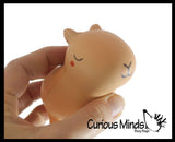 Capybara Slow Rise Squishy Toy - Memory Foam Spongy Stress Fidget Ball