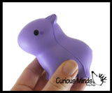 Capybara Slow Rise Squishy Toy - Memory Foam Spongy Stress Fidget Ball