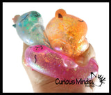 NEW - Capybara Sugar Ball - Thick Glue/Gel Syrup Molasses Stretch Ball - Ultra Squishy and Moldable Slow Rise Relaxing Sensory Fidget Stress Toy