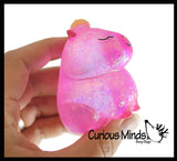 NEW - Capybara Sugar Ball - Thick Glue/Gel Syrup Molasses Stretch Ball - Ultra Squishy and Moldable Slow Rise Relaxing Sensory Fidget Stress Toy