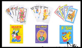 Children's Card Games - Fun Kid's Card Game -  Go Fish, Hearts, Old Maid