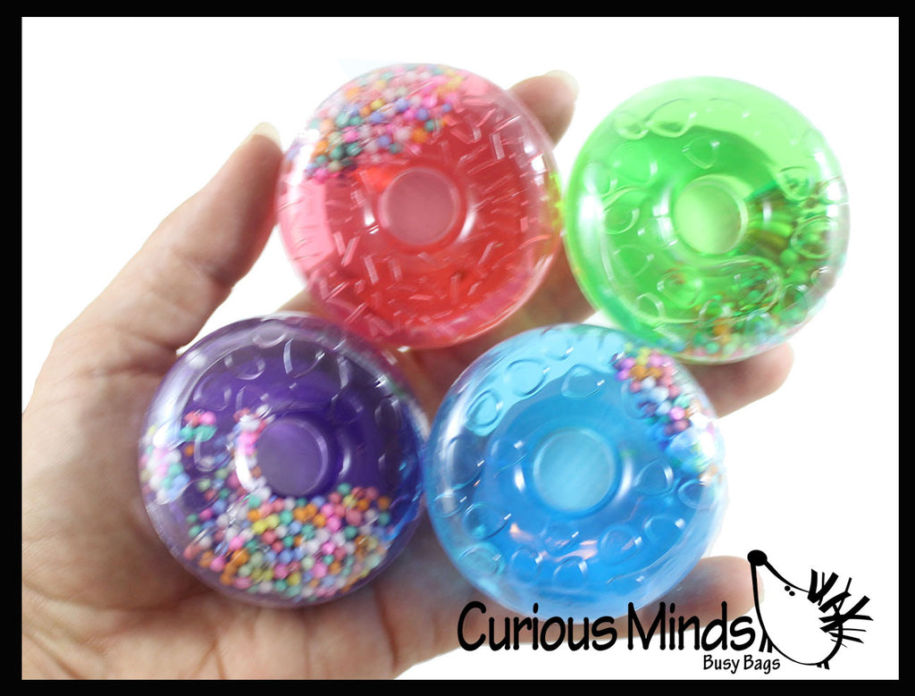 LAST CHANCE - LIMITED STOCK - Donut Putty - Doughnut Slime with Sprinkles - Cute Sweet Party Favor