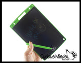 LCD Writing Drawing Tablet - Press Button to Erase