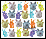 Easter Mix - Bunny Racers and Bunny Puppets - Fun Easter Party Favors Gifts Prizes