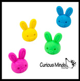 Bunny 3D Erasers - Tiny Easter Bunnies - Cute Mini Erasers - Bulk Animal Novelty Party Favors, School Supplies, Egg Fillers