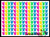 Bunny 3D Erasers - Tiny Easter Bunnies - Cute Mini Erasers - Bulk Animal Novelty Party Favors, School Supplies, Egg Fillers