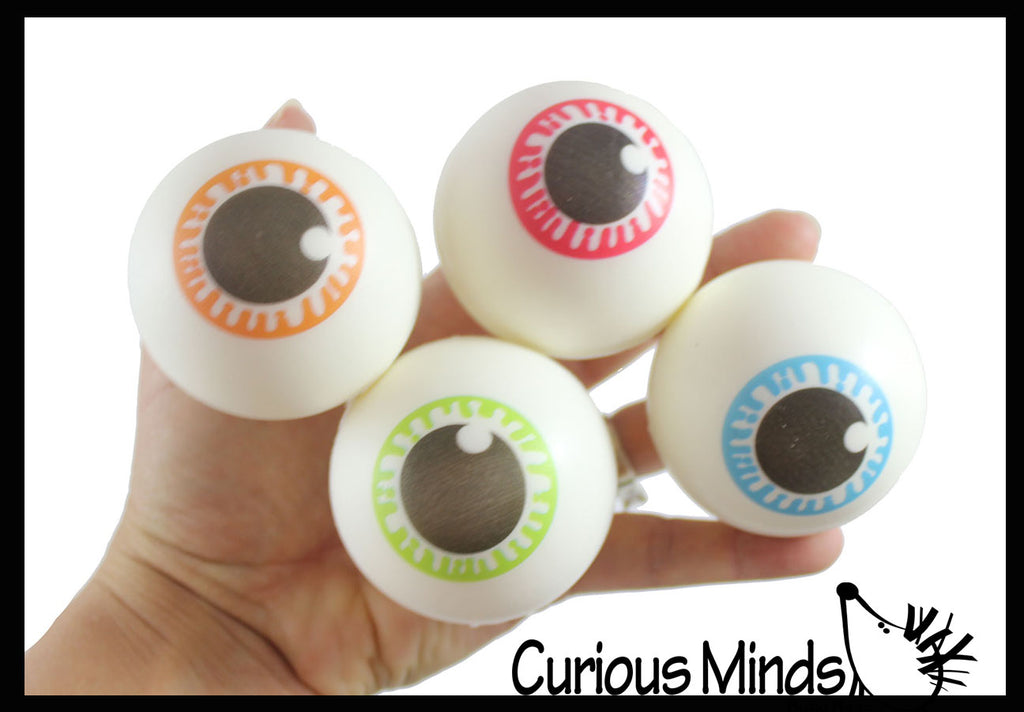 Eye Stress Ball  -  Sensory, Stress, Fidget Toy - Eyeball Ophthalmologist Halloween