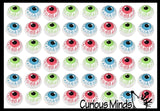 NEW - Eye Dome Poppers Party Favors - Eyeball Gross - Doctor, Optometrist Ophthalmology - Party Favor - Halloween Trick or Treat