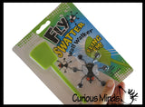 NEW - Fly Swatter and Fly Sticky Wall Walker Guys Tumblers Crawlers -  Fun Small Toy Prize Assortment Trick