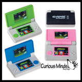 NEW - Folding Video Game Console Theme Erasers - Novelty and Functional Adorable Eraser Novelty Treasure Prize, School Classroom Supply, - Party Favor