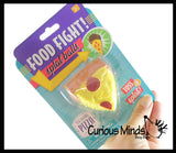 NEW - Food Fight Splat Ball -  Squishy Squeeze Stress Ball Soft Doh Filling - Like Shaving Cream - Sensory, Fidget Toy Junk Food