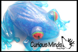 NEW - Jumbo Gooey Frog Fidget Stress Toy - Large Gel Filled Sensory Toy