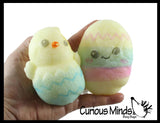 Grow a Easter Figure in Water - Add Water and it Grows - Critter Toy - Soak in Water and It Expands Bunny Carrot Egg Chick