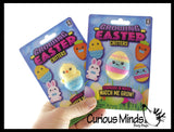 Grow a Easter Figure in Water - Add Water and it Grows - Critter Toy - Soak in Water and It Expands Bunny Carrot Egg Chick