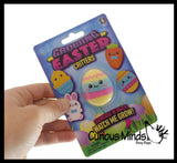 Grow a Easter Figure in Water - Add Water and it Grows - Critter Toy - Soak in Water and It Expands Bunny Carrot Egg Chick