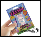 Grow a Easter Figure in Water - Add Water and it Grows - Critter Toy - Soak in Water and It Expands Bunny Carrot Egg Chick