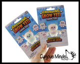 Grow a Yeti in Water - Add Water and it Grows - Critter Toy - Soak in Water and It Expands Winter