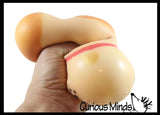 NEW - Soft Dog Animal Stress Ball - Sensory Fidget Stress Toy - Squishy Pliable Doh Ball - Puppy