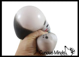 NEW - Soft Dog Animal Stress Ball - Sensory Fidget Stress Toy - Squishy Pliable Doh Ball - Puppy