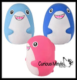 NEW - Soft Shark Ocean Animal Stress Ball - Sensory Fidget Stress Toy - Squishy Pliable Doh Ball - Sharks