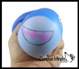 NEW - Soft Shark Ocean Animal Stress Ball - Sensory Fidget Stress Toy - Squishy Pliable Doh Ball - Sharks