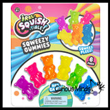 Gummy Bear Squishy Fidget Pencil Toppers - Cute Animal for On Top of Pencils - Desk Pet